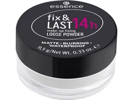 essence fix LAST 14h make up fixing LOOSE POWDER