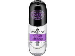 essence super strong 2in1 base top coat