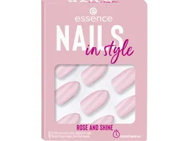 essence nails in style 14 ROSE AND SHINE