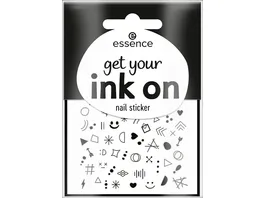 essence get your ink on nail sticker 80 st