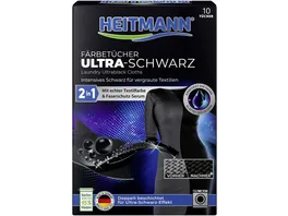 Heitmann Faerbetuecher Ultra Schwarz