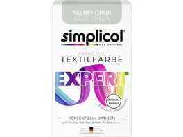 simplicol Textilfarbe Expert Salbei Gruen