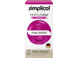 Simplicol Textilfarbe Intensiv Pink Berry