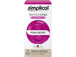 Simplicol Textilfarbe Intensiv Pink Berry