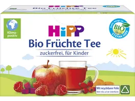 HIPP Teegetraenke Bio Tee im Aufgussbeutel Bio Fruechte Tee