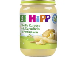 HiPP Gemuese Weisse Karotte mit Kartoffeln und Pastinaken