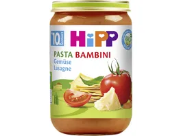 HiPP Menues 250g Pasta Bambini Gemuese Lasagne