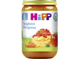 HiPP Menues 220g Spaghetti Bolognese