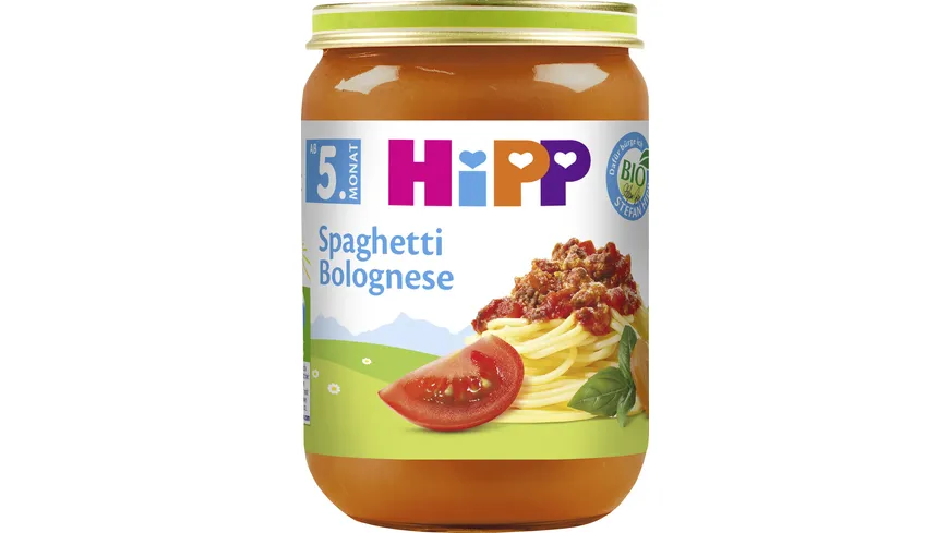 HiPP Menüs 190g: Spaghetti Bolognese