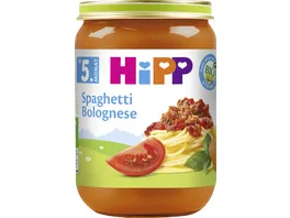 HiPP Menues 190g Spaghetti Bolognese