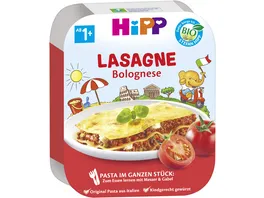 HiPP Bio fuer Kinder Pasta im ganzen Stueck Schalenmenues