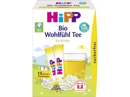 HiPP Bio Teegetraenke Erster Wohlfuehl Tee zuckerfrei 5