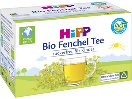 HiPP Teegetraenke Bio Tee im Aufgussbeutel HiPP Bio Fenchel Tee 20 x 1