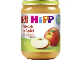 HiPP Bio Fruechte Pfirsich in Apfel