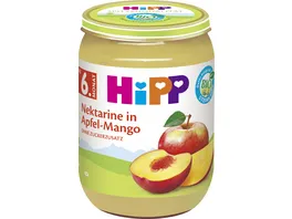 HiPP Nektarine in Apfel Mango ohne Zuckerzusatz