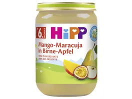 HiPP Bio Fruechte Mango Maracuja in Birne Apfel