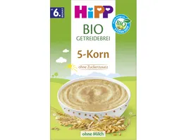HiPP Bio Getreide Brei ohne Zuckerzusatz