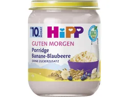 HiPP Bio Fruehstuecks Porridge Banane Blaubeere