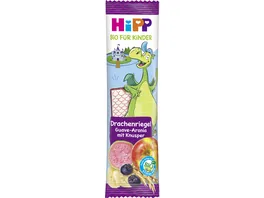 HiPP Bio fuer Kinder Muesliriegel Drachenriegel Guave Aronia mit Knusper