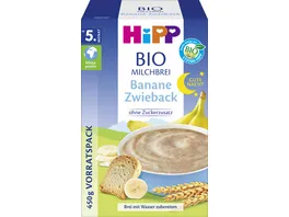 HiPP Bio Milchbreie ohne Zuckerzusatz