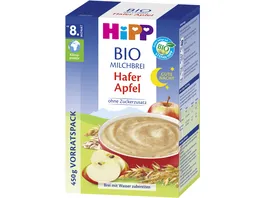 HiPP Bio Milchbrei ohne Zuckerzusatz