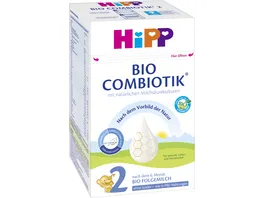 HiPP Bio Milchnahrung 2 BIO Combiotik ohne Staerke