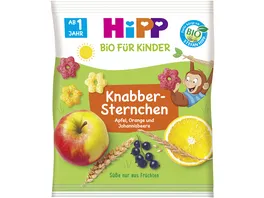 HiPP Bio fuer Kinder Knabber Sternchen