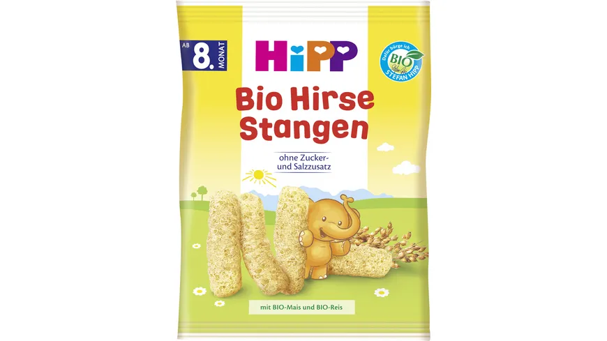HiPP Knabberprodukte: Bio Hirse Stangen online bestellen
