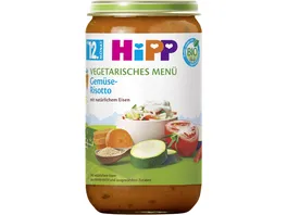 HiPP Bio Vegetarisches Menue ab 12 Monat Gemuese Risotto