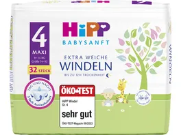 Hipp Babysanft Windeln Maxi Gr 4