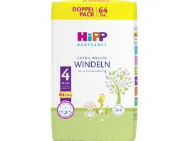 HiPP Babysanft Windeln Maxi 4 Doppelpack