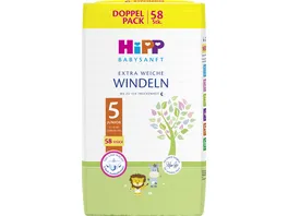 HiPP Babysanft Windeln Junior 5 Jumbo