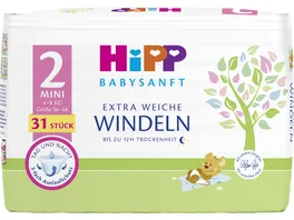 HiPP Babysanft Windeln Mini 2 Vorratsbox
