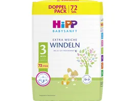 HiPP Babysanft Windeln Midi 3 Vorratsbox
