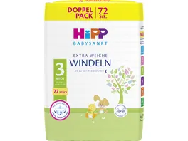 HiPP Babysanft Windeln Midi 3 Vorratsbox