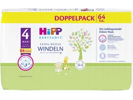 HiPP Babysanft Windeln Maxi4 Vorratsbox