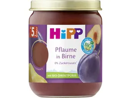 HiPP Premium Fruechte Bio Pflaume in Birne