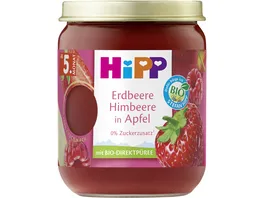 HiPP Premium Fruechte Erdbeere in Apfel