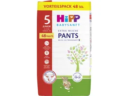 HiPP Babysanft Windeln Pants Gr 5 Junior Vorteilspack