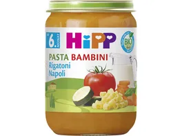 Hipp Pasta Bambini Rigatoni Napoli