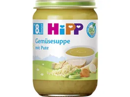 HiPP Bio Gemuesesuppe mit Pute