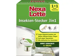 Nexa Lotte Insekten Stecker 3in1