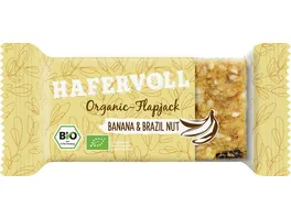 HAFERVOLL Bio Flapjack Banana Brazil Nut