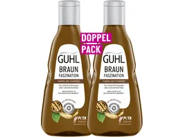 GUHL Braun Faszination Farbglanz Shampoo Doppelpack