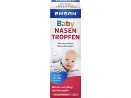 Emsan Baby Nasentropfen 20ml in FS