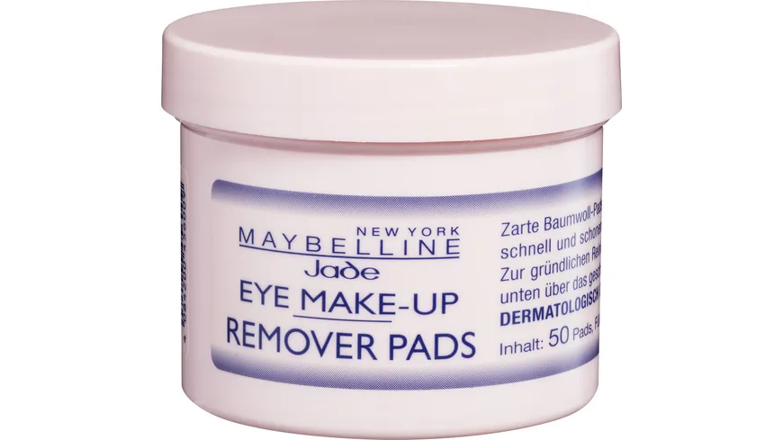 MAYBELLINE NEW YORK Augen Make Up-Entferner Pads online bestellen | MÜLLER | Make-Up-Entferner