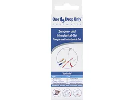 One Drop Only Zungen und Interdental Gel