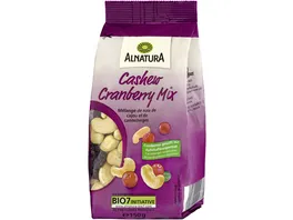 Alnatura Bio Cashew Cranberry Mix