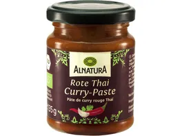 Alnatura Rote Thai Curry Paste 135G