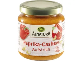 Alnatura Bio Brotaufstrich Paprika Cashew
